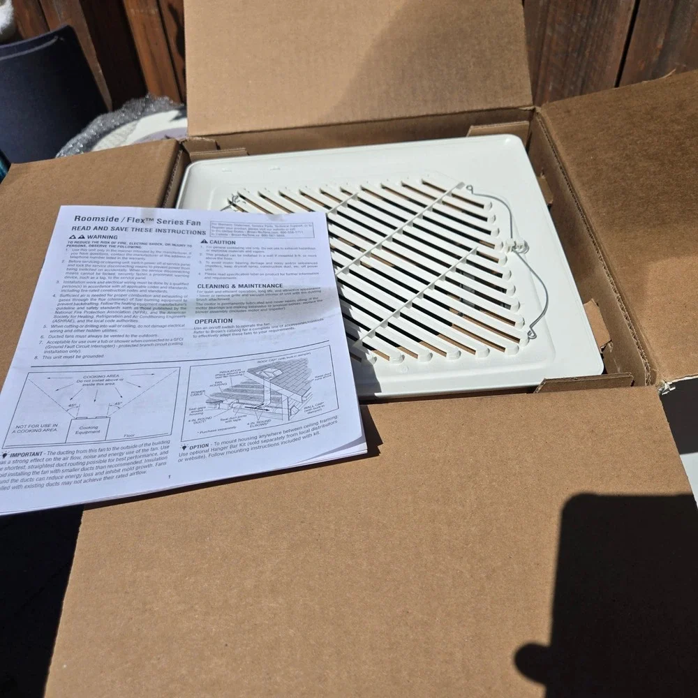 Broan InVent Series Quiet Ventilation Fan White AEW110